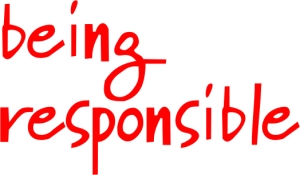being responsible